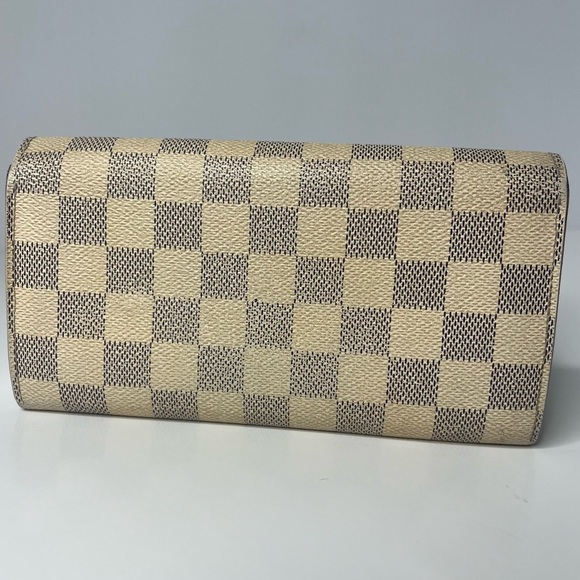 ♥️LOUIS VUITTON Portefeuille Damier Azur Long Sarah Bifold Wallet | PRELOVED!! - Picture 2 of 16